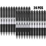 Kalhj - stylos - bille rtractables pointe fine 0, 5mm, gxr stylos bille rtractables noir fine, stylo ...