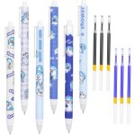 Kalhj - stylo effaable, 6pcs stylos a encre gel effaables, diamtre de pointe 0, 5 mm, stylos gel effaables ...
