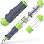 Kalhj - stylo plume base kid l gris / vert