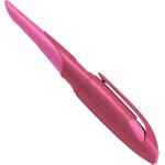 Kalhj - stylo plume - easybirdy - stylo ergonomique rechargeable - rose / rose fonc - gaucher