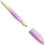Kalhj - stylo plume ergonomique easybirdy - plume a - pour gaucher - rose tendre - abricot