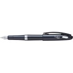 Kalhj - tradio stylo plume bleu effaable corps noir vernis