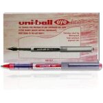 Kalhj - ub - 157 eye fine lot de 12 stylos rollers rouge