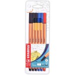 Kalop - point 88, stylo feutre pointe fine, etui cartonx6 stylos fins