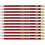 Kalop - swano - crayon papier - lotx12 crayons graphite mine hb - bout gomme