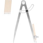 Kalqz - grand compas professionnel pour la menuiserie, la géométrie, les croquis et le dessin avec aile ... Kalqz - grand compas professionnel pour la menuiserie, la géométrie, les croquis et le dessin avec aile ...