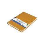 Kangaro cahier de croquis, couverture pu rigide, a5, ocre