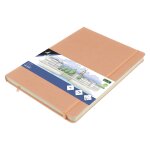 Kangaro cahier de croquis, couverture rigide, a4, vieux rose