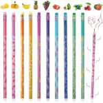 Kaojl - 60 pièces crayons parfumés pour enfants, 17cm crayons parfumés aux fruits en graphite hb wood ... Kaojl - 60 pièces crayons parfumés pour enfants, 17cm crayons parfumés aux fruits en graphite hb wood ...