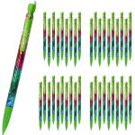 Kaojl - bic matic lot de 40 porte - mines #2 avec gomme, hb, mine 0, 9 mm, corps vert tween