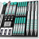 Kaojl - blocky gear 2mm porte mine en coffret, 3 pièces criterium en métal avec 13 mines de 2mm (hb 2b ... Kaojl - blocky gear 2mm porte mine en coffret, 3 pièces criterium en métal avec 13 mines de 2mm (hb 2b ...
