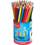 Kaojl - crayons couleur color'peps triangulaire pot de 72