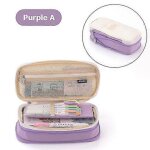 Kawaii pencil case double layer school case pour filles grande capacit� pochette sac fournitures scolaires ...