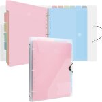 Kawoq - classeur avec pochettes perfores pour documents format a4 - pochette plastique, trieur document ...