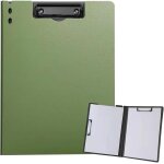 Kawoq - porte bloc a4 avec pince, porte bloc en plastique format lettre standard a4, avec double clip, ... Kawoq - porte bloc a4 avec pince, porte bloc en plastique format lettre standard a4, avec double clip, ...