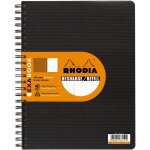 Kaxdl - 133146c - cahier recharge pour cahier d'organisation exabook noir - a4 + 22, 5x29, 7 cm - lign ...
