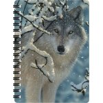 Kaxdl - 3d livelife bloc - note - silence bris de . carnet a spirale a6 art lenticulaire 3d loup a pages ...