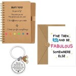 Kaxdl - bloc - notes a spirale inspirant pour employs coffret cadeau de remerciement pour les collgues ...