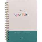 Kaxdl - cahier a5, carnet d'oppositions opposants, couverture rigide, 200 pages, lignes pointilles, ...