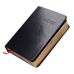 Kaxdl - carnet de notes en faux cuir vintage bible bloc - notes epais 460 pages vierges agenda scolaire ...