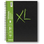 Kaxdl - xl art book - carnet spiral 120 pages - papier dessin - grain lger - 21x29, 7 cm - 160g / m ...