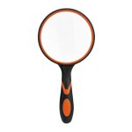 Kcbbe grande loupe de lecture en verre pour livres scientifiques, journaux, lecture, insectes, passe ...