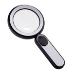 Kcbbe loupe rechargeable avec lumière, 30 x 4, 7 pouces, grand objectif grossissant léger et léger, 21 ... Kcbbe loupe rechargeable avec lumière, 30 x 4, 7 pouces, grand objectif grossissant léger et léger, 21 ...