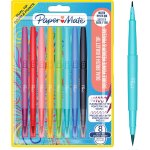 Khkui - flair dual stylo - feutres pointes pinceau et médium (0, 7 mm) stylos de coloriage a double extrémité ... Khkui - flair dual stylo - feutres pointes pinceau et médium (0, 7 mm) stylos de coloriage a double extrémité ...