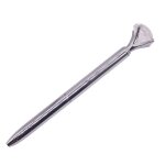 Kit de 20 pi�ces de stylo a bille de luxe en cristal, crayon de bureau en m�tal avec gros diamant, papeterie ...