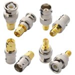 Kit adaptateur rf sma a bnc, 2 jeux de connecteurs pour sdr ham radio baofeng uv - 5r uv82 v - 5r5 Kit adaptateur rf sma a bnc, 2 jeux de connecteurs pour sdr ham radio baofeng uv - 5r uv82 v - 5r5