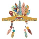 Kit d'animation ma magnifique coiffe d'indien. ne - ma jolie coiffe