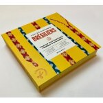Mon kit bracelets brsiliens - avec du fil de coton perl rouge, blanc, jaune, bleu et vert et un livret ...