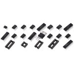 Kit de combinaison de puces de circuit int�gr�, valeur 21, prise ic new - 16pcs mm, lm324 lm358 lm386 ...