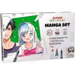 Kit de dmarrage a manches inclus : 12 marqueurs sketch marker double pointe couleur experience, 2 fineliners ...