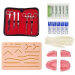 Kit de formation a la suture cutan�e, ensemble de pratique chirurgicale, mod�le d'enseignement pour m�decins ...