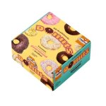 Kit de ptisserie donuts - 9 recettes pour un goter gourmand et moelleux - coffret avec 1 livre, 1 emporte ...