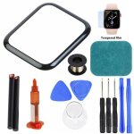 Kit de r�paration d'�cran de remplacement de lentille de verre, pour apple watch s�rie 2 / 3 / 4 / 5 ...