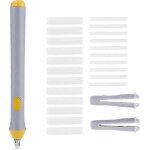 Kit taille - crayon automatique avec gomme electrique et 22 recharges pour dessin et peinture (gris) Kit taille - crayon automatique avec gomme electrique et 22 recharges pour dessin et peinture (gris)