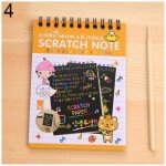 Kit de tampons color�s arc - en - ciel pour enfants, dessin magique, peinture, carnet, fournitures scolaires ...
