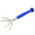 Kit de tournevis 6 en 1 pour tlphone portable, outil d'ouverture de rparation de montre, tournevis ...
