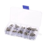 Kit de vis m�talliques en acier inoxydable, pour traxxas slash 4x4, camion court tout - terrain rc, kit ...