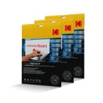 Kodak pochettes de plastification a4 window stick � lot de 3 x 10 feuilles (20 total), 150 microns, auto ...