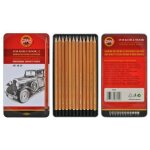 Koh - i - noor 8b - 2h n lot de 12 crayons de papier