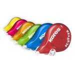 Kores roller correcteur jetable  scooter  4, 2 mm x 8 m coloris al�atoire