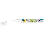 Kreul feutre acrylique triton acrylic marker, blanc