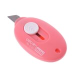Lame de rasoir rtractable m17f, mini couteau utilitaire de couleur alatoire, bote de coupe, outil ...
