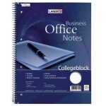 Landr� cahier a spirale  work  a4 80 feuilles 70g lign� perfor� 4 trous