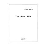 Laszlo lajtha: trio no. 2, op. 47 / score + parties de partitions