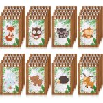 Lbgwp60 - 32 pcs mini carnets pour enfants faveur de fte des bois, mini bloc - notes animaux des bois ...