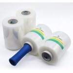 Lbgwp60 - lot de 4 rouleaux de film etirable, transparent, 20 my x 127 mm x 300 m, avec 1 poignée Lbgwp60 - lot de 4 rouleaux de film etirable, transparent, 20 my x 127 mm x 300 m, avec 1 poignée